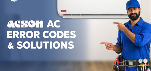 Acson AC Error Codes and Troubleshooting