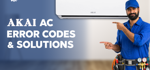 Akai AC Error Codes and Troubleshooting