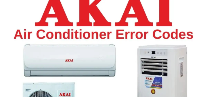 Akai AC Error Codes and Troubleshooting