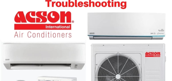 Acson AC Error Codes and Troubleshooting