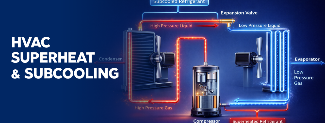 HVAC Superheat and Subcooling