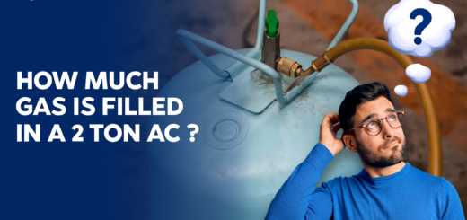 How Much Gas Is Filled in a 2 Ton AC?