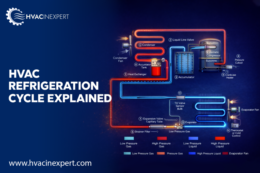 HVAC Refrigeration Cycle Explained