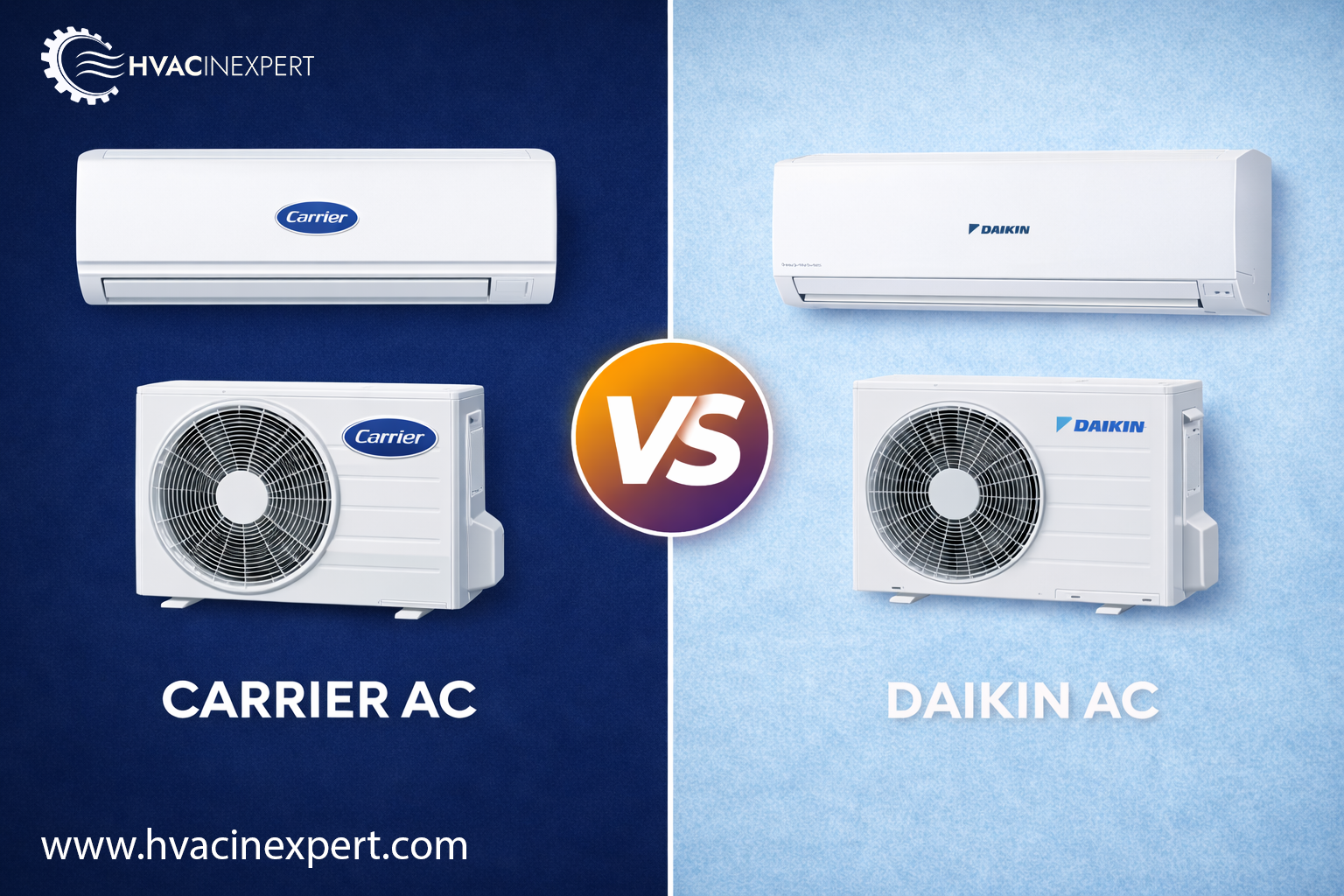 Carrier vs Daikin AC