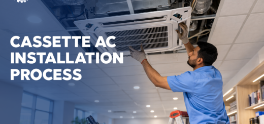 Cassette AC Installation Process