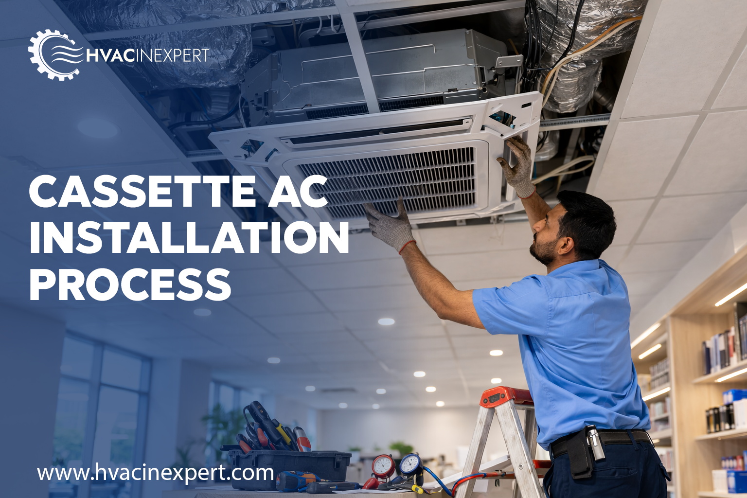 Cassette AC Installation Process