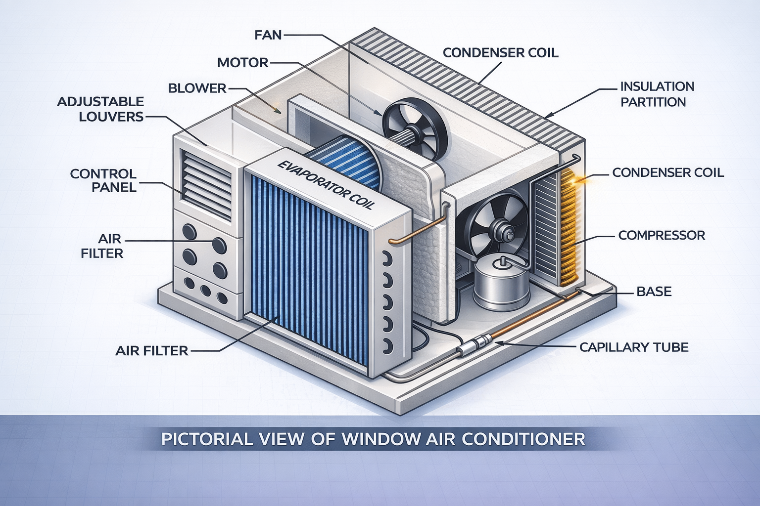 Working of Window AC