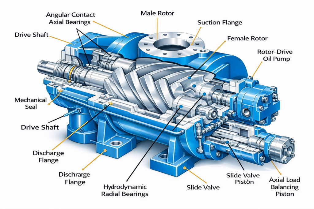 AC Compressor Working Explained: Types, Diagram, Function