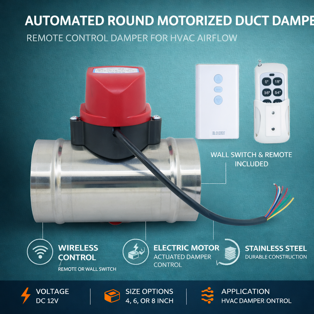 Motorized Control Dampers