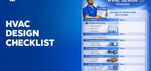 HVAC Design Checklist
