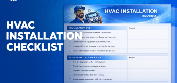 HVAC Installation Checklist