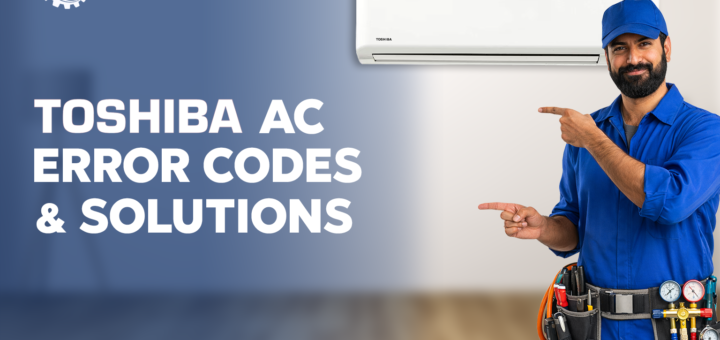 Toshiba AC Error Codes List With Fixes