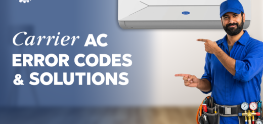 Carrier AC Error Codes List and Solution