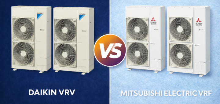Daikin VRV vs Mitsubishi Electric VRF