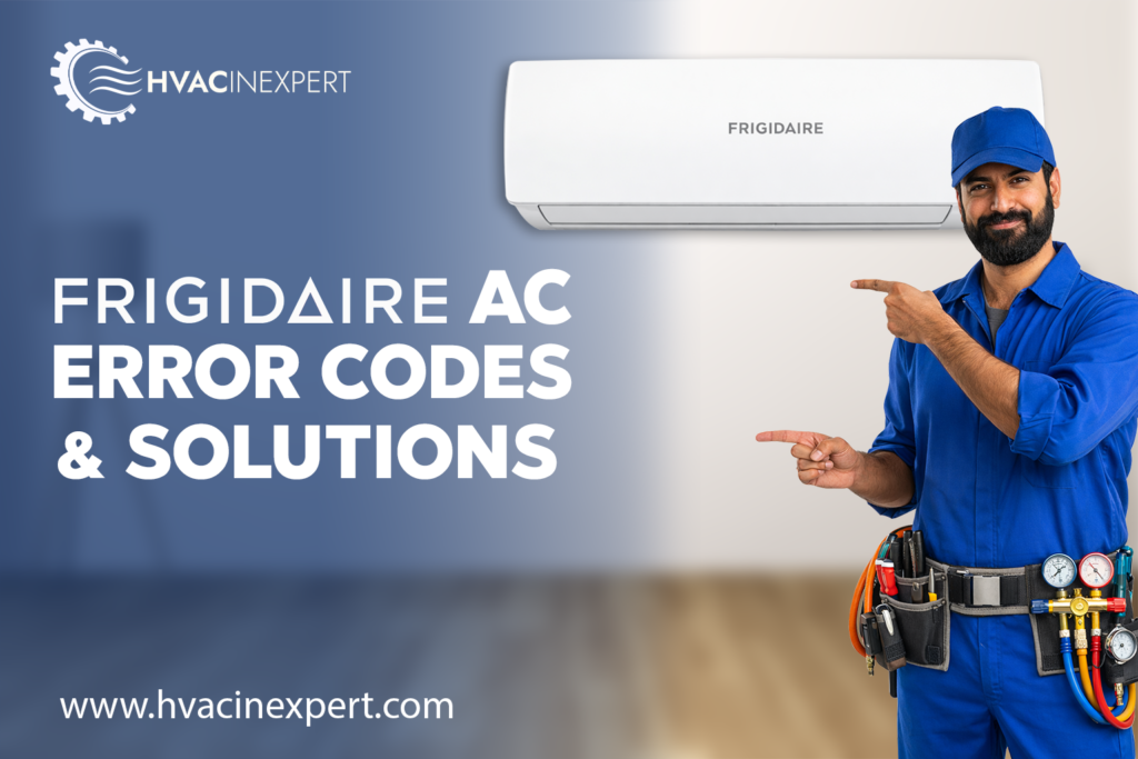 Frigidaire AC Error Codes List and Fixes