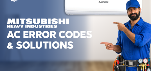 Mitsubishi Heavy Industries AC Error Codes List and Fixes