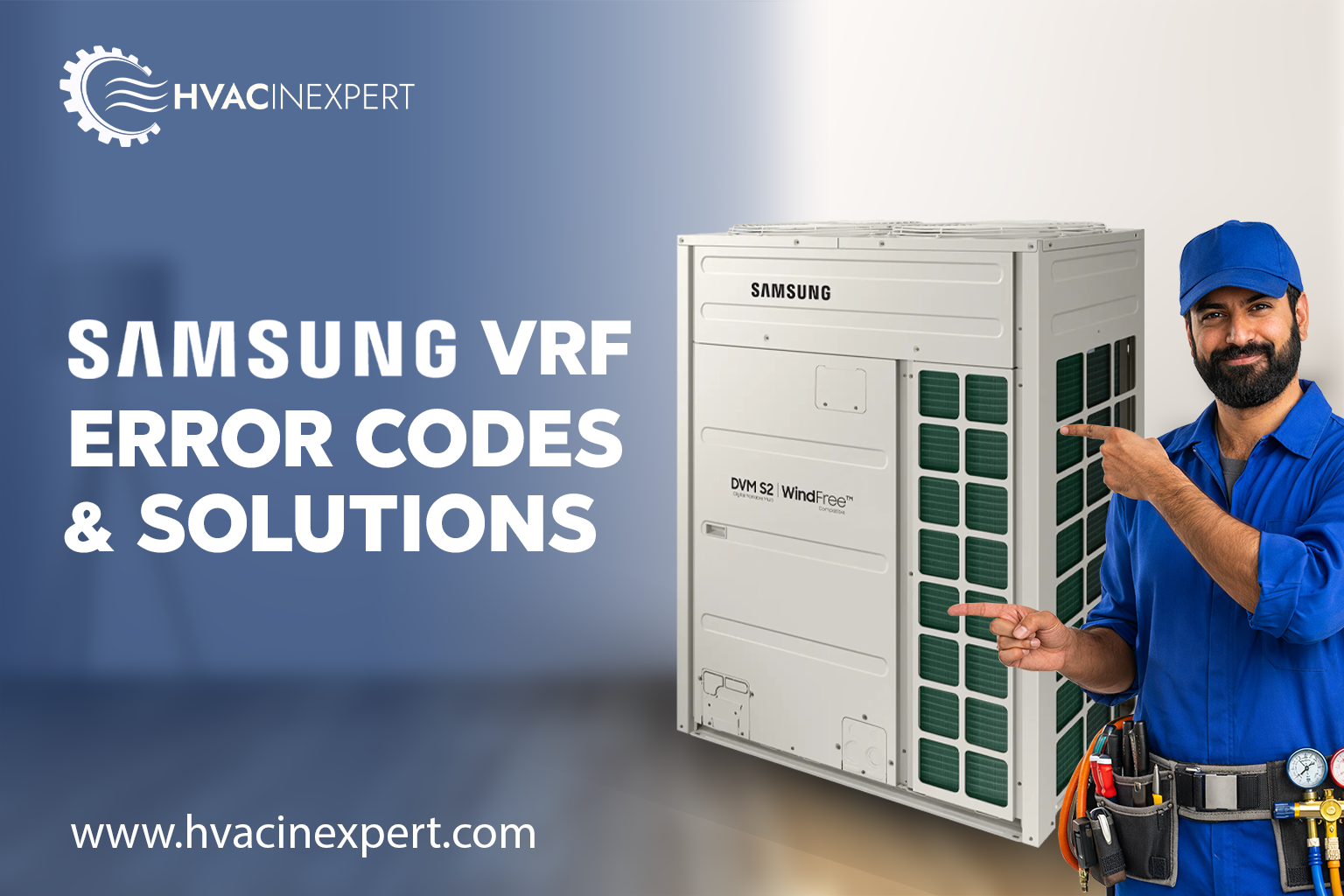 Samsung VRF (DVM) Error Codes List With Fixes