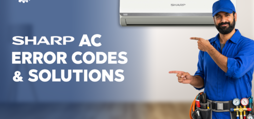 Sharp AC Error Codes List and Fix