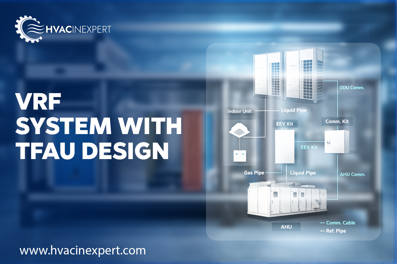 VRF System with Treated Fresh Air Unit Design