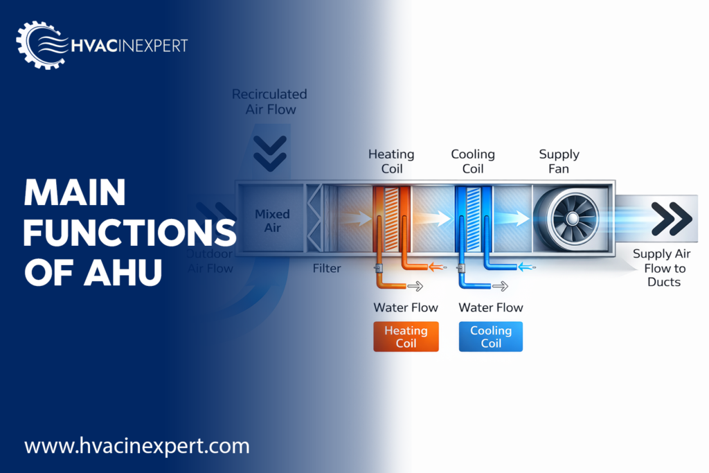 What is the Main Function of AHU