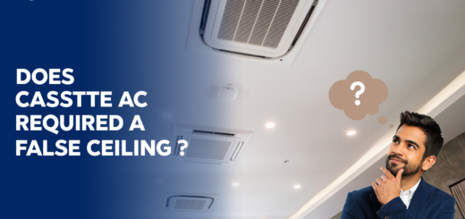 Does Cassette AC Require a False Ceiling?