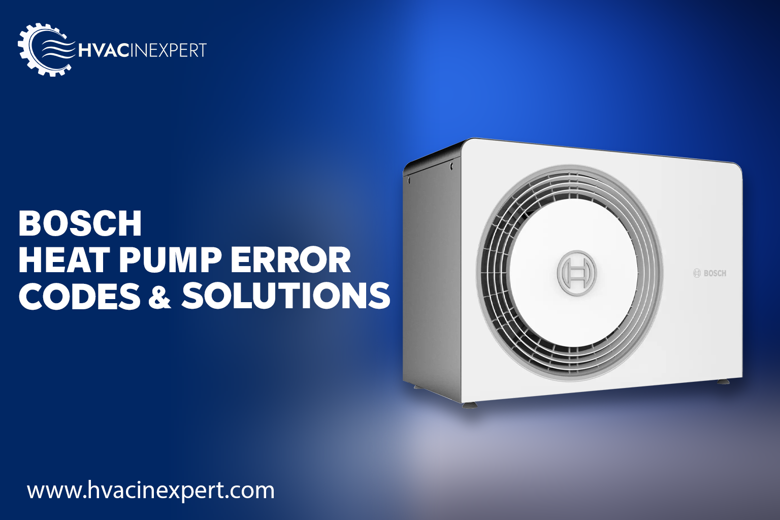 Bosch Heat Pump Error Codes & Fix Guide