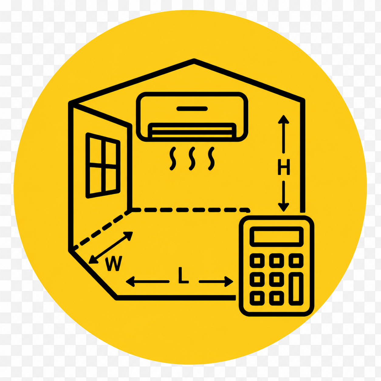AC Room Size Calculator