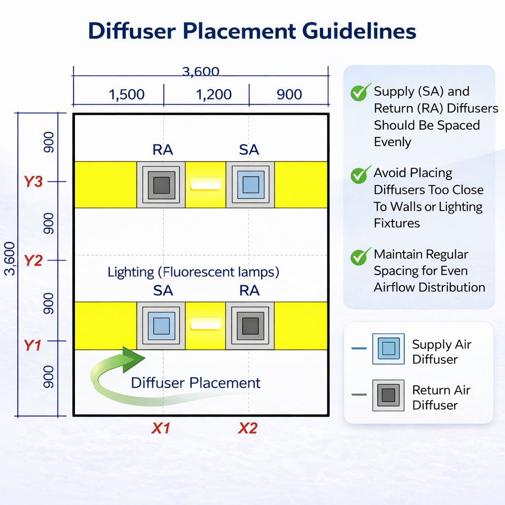 Diffuser Placement Guidelines