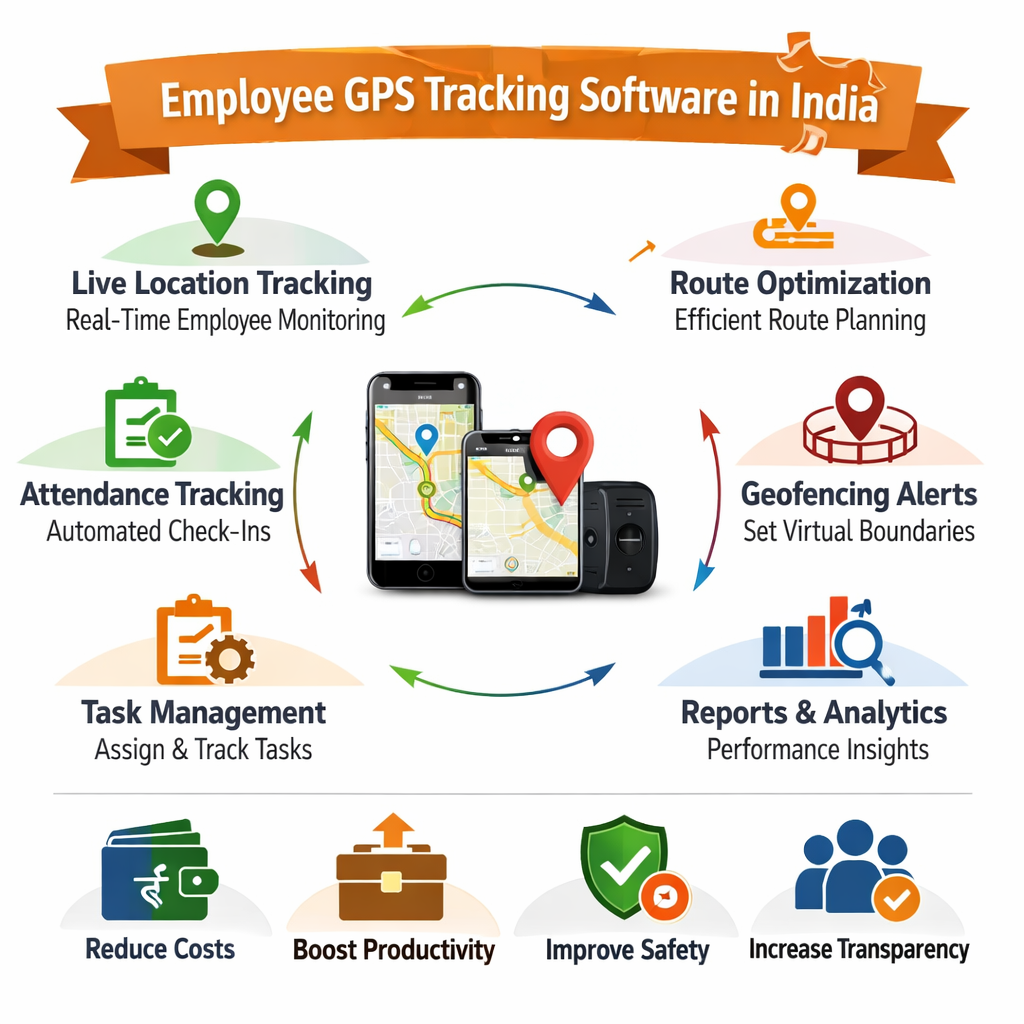 Employee GPS Tracking Software in India