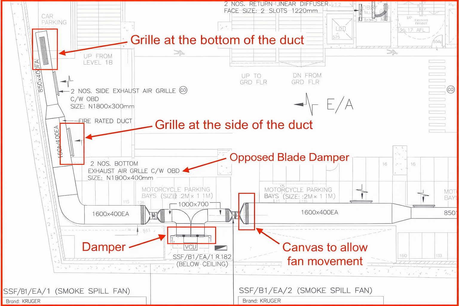 Grilles & Dampers (Ventilation)