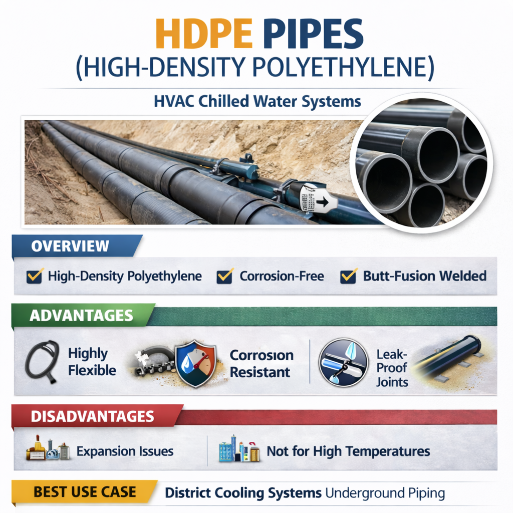 HDPE Pipes (High-Density Polyethylene)