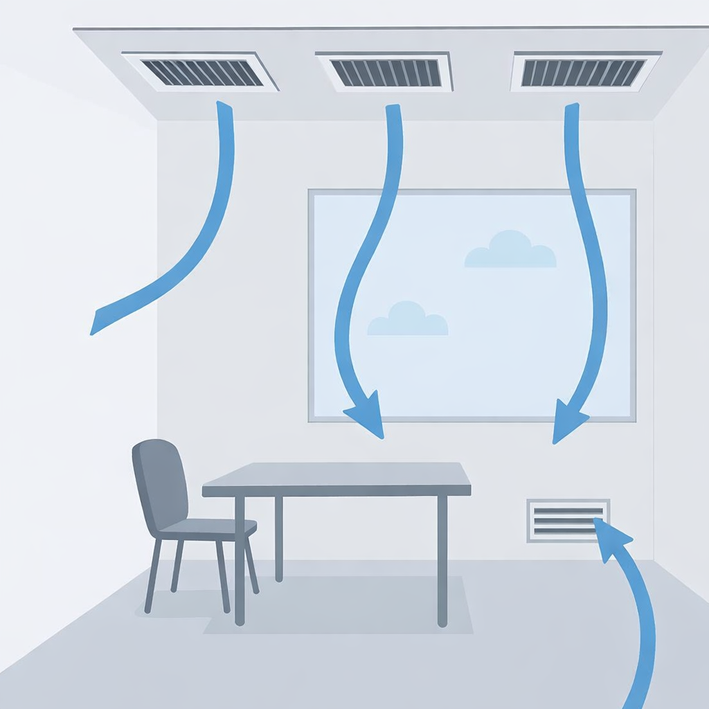 Return Grille Placement