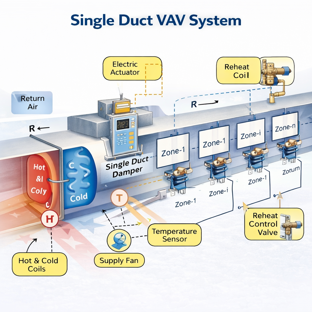 Single Duct VAV System