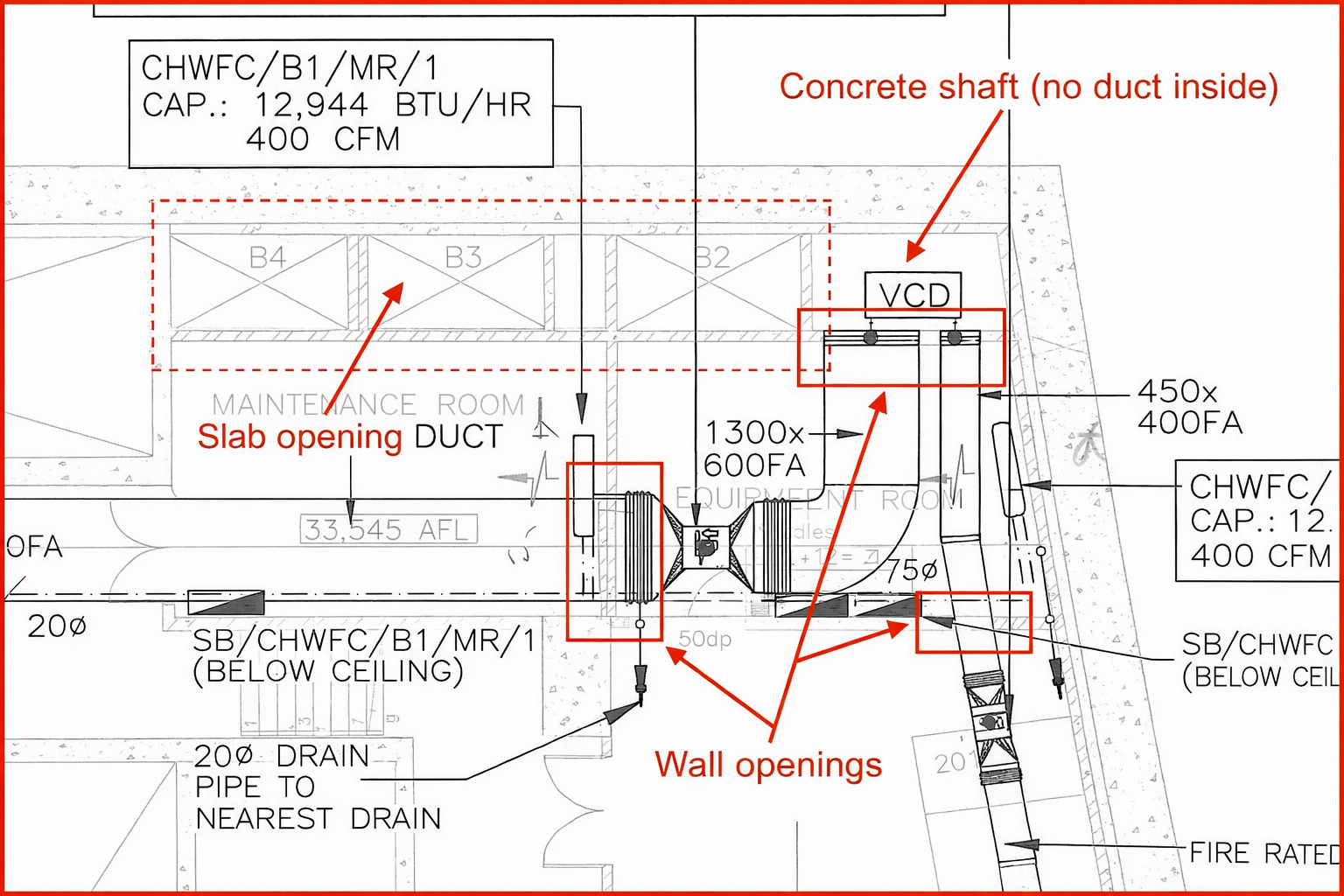 Slab & Wall Openings (CRITICAL)
